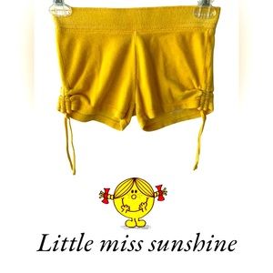 Girls yellow gap shorts